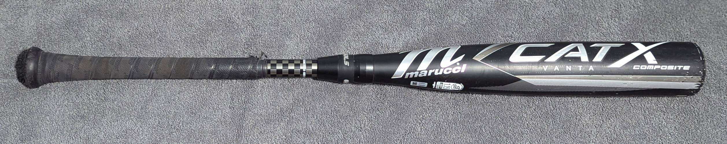 Used 2023 Marucci CAT X Composite USSSA Certified Bat (-5) Composite 27 oz 32"