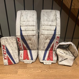 Used CCM Regular Extreme Flex 3.9 29+1 Goalie Full Set + 1X Glove
