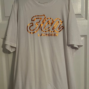 FCA Lacrosse Merch Metallic Logo + Flat Bill Rope Hat