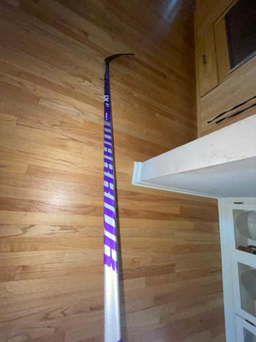 Used Custom Niagara University Senior Warrior Alpha LX Pro Left Hand Hockey Stick P29 Pro Stock