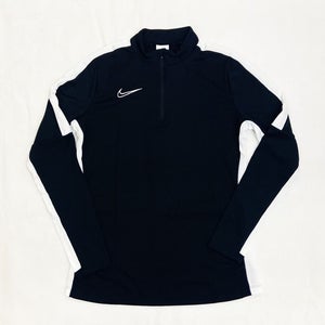 Nike Dri-FIT Academy 23 Soccer Drill Top 1/4 Zip Pullover Women's M Black DR1354