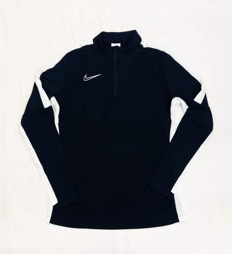 Nike Dri-FIT Academy 23 Soccer Drill Top 1/4 Zip Pullover Women's M Black DR1354