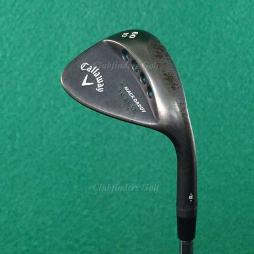 Callaway Mack Daddy PM Grind Chrome 60-10 60° Lob Wedge KBS Tour-V Wedge Flex