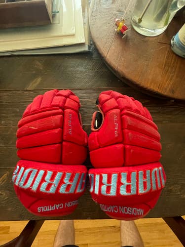Used Custom Madison Capitols Warrior Alpha Pro Gloves 14"