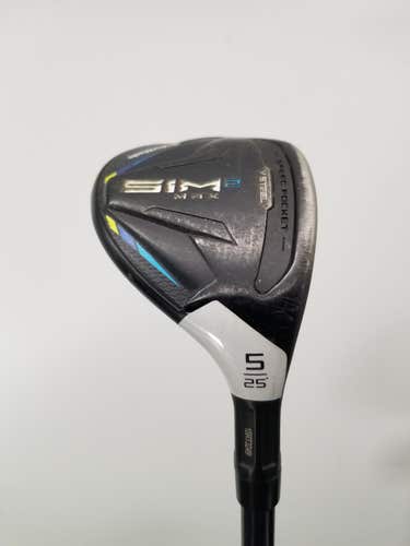 2021 TAYLORMADE SIM2 MAX 5 HYBRID 25* SENIOR FUJIKURA VENTUS 39.5" +HC GOOD