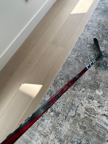 Used Intermediate CCM Jetspeed FT7 Pro Left Hand Hockey Stick P90TM