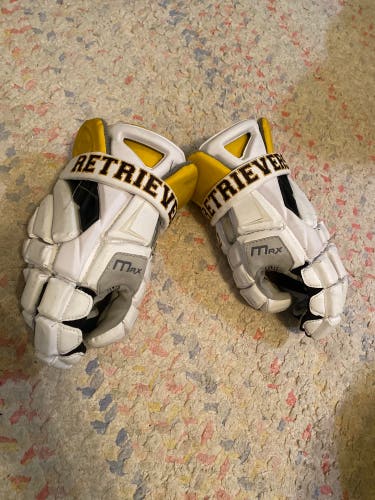 White Maverick Max Gloves (UMBC)