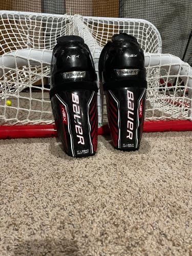 Used  Bauer 11 NSX Shin Pads