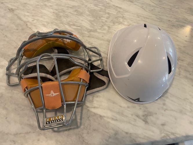 All Star catchers mask and helmet