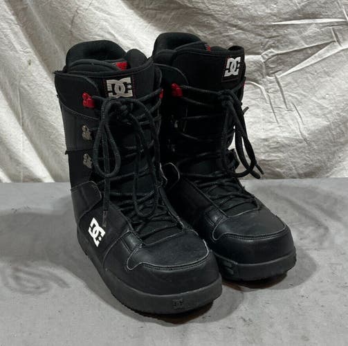 2017 DC Phase Black Leather All-Mountain Snowboard Boots US Men's 10 EU 43