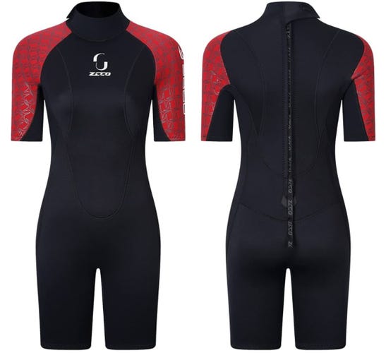 Used Shorty Springsuit Women's Large 3mm Wetsuit