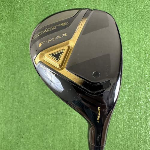 Cobra F-MAX Offset Draw Weight 5 Hybrid 5H 25 Gold Graphite Senior Lite Flex