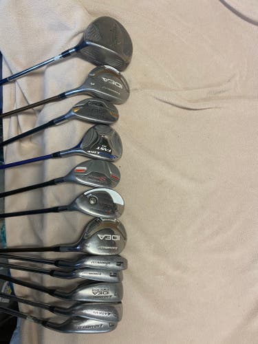 Used Men's Adams mixed set Right Handed Clubs (Full Set) 13 Pieces