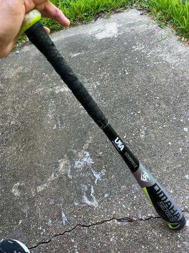 Used Louisville Slugger Omaha Kid Pitch (9YO-13YO) Bat USABat Certified (-10) Alloy 19 oz 29"