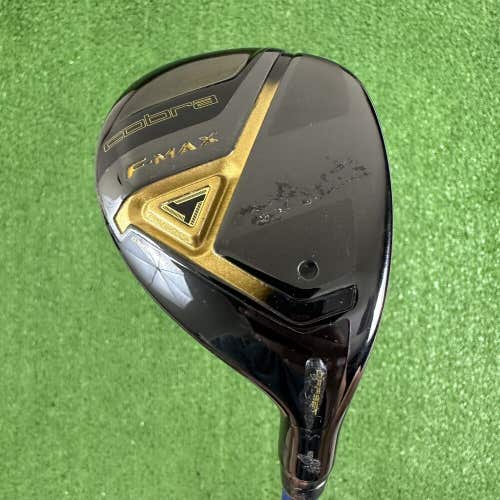 Cobra F-MAX Offset 6 Hybrid 6H 28 Gold ProLaunch Supercharged Regular Flex 38.5”