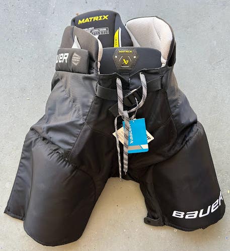 Senior New Large Bauer Supreme Matrix Hockey Pants