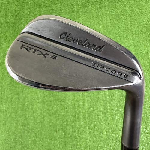 Cleveland RTX6 Zipcore Black Satin 50 10 Mid Gap Approach Wedge Tour Issue 35.75