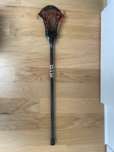 STX custom lacrosse head and stick