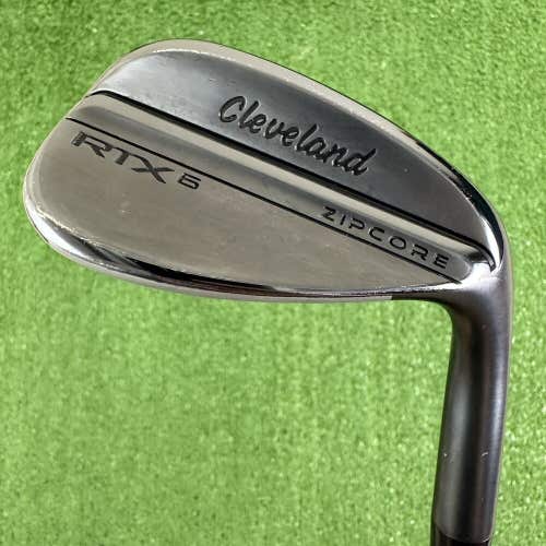 Cleveland RTX6 Zipcore Black Satin 56 12 Full Sand Wedge Tour Issue 35.25