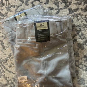 Gray New Medium Mizuno Game Pants