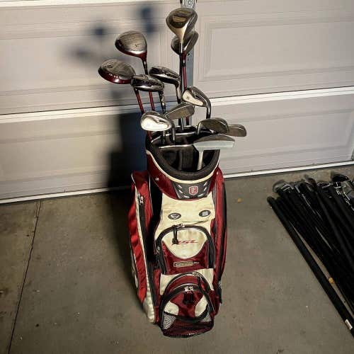 WOMENS Lynx Golf Club Complete Set W/ New Grips