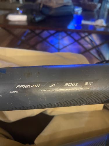 Used 2018 Easton Composite 21 oz 31" Ghost Bat