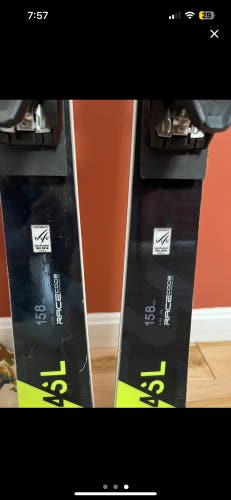 Used 158 cm With Bindings Max Din 16 RC4 World Cup SL Skis