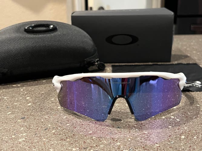 BUndle RADAR EV white/purple with extra lenses