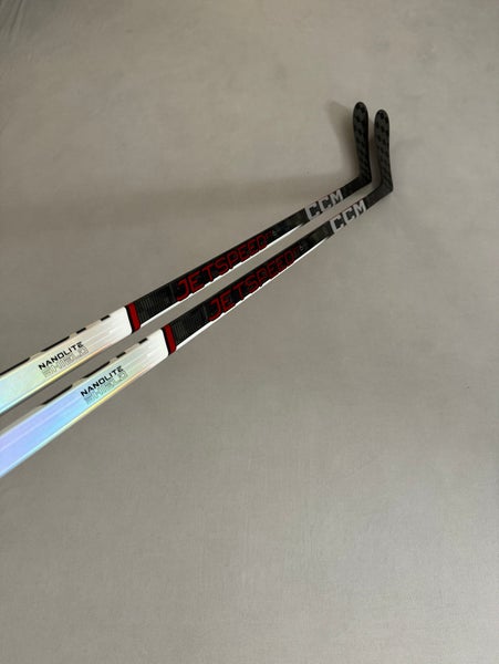 *2 Pack* of New Senior CCM Left Hand Jetspeed FT6 Pro Hockey Sticks 95 Flex P28