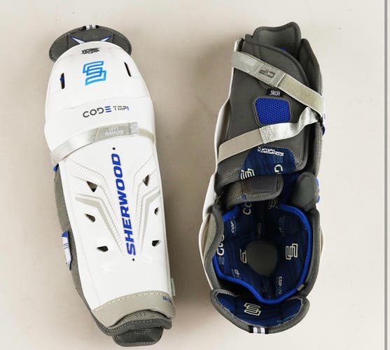 New Senior Sher-Wood 15" Pro Stock Shin Pads