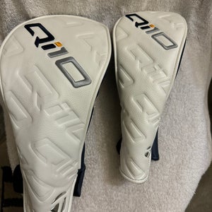 Taylormade Qi10 Driver & 3 Fairwaywood HeadCover