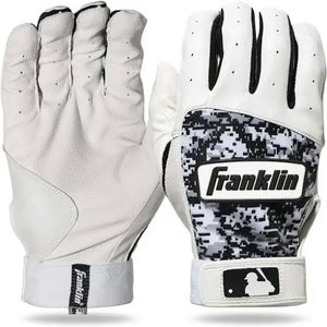 New Franklin DIGITEK BB/SB Batting Gloves ADULT WH/ BK XL 11860-FRA21060F5XL