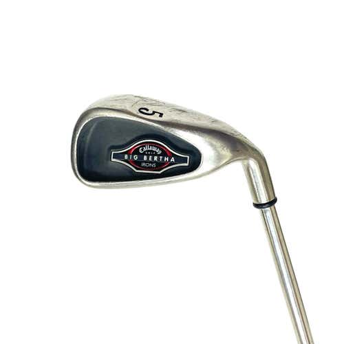 Used Callaway Big Bertha 2004 Men's Right 5 Iron Regular Flex Steel Shaft