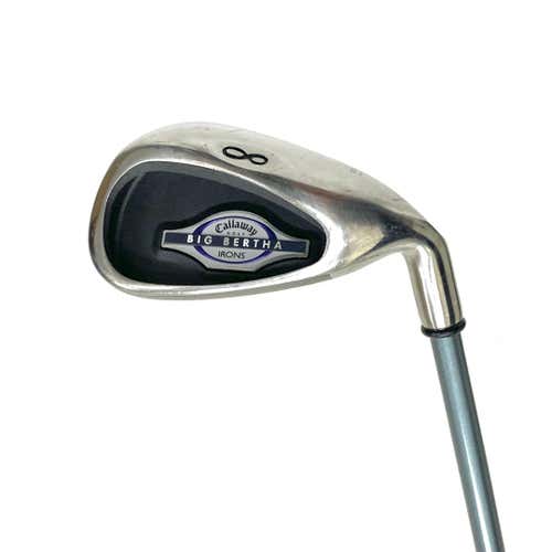 Used Callaway Big Bertha 1996 Women's Right 8 Iron Ladies Flex Graphite Shaft