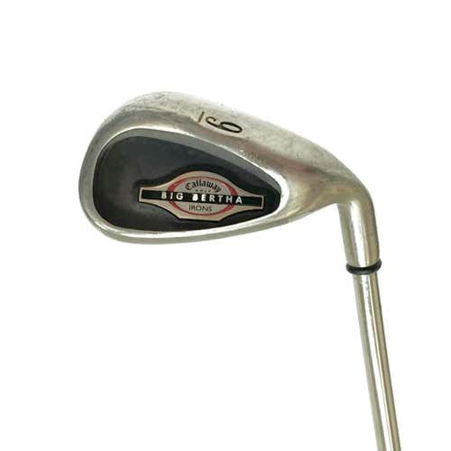 Used Callaway Big Bertha 2002 Men's Right 9 Iron Uniflex Steel Shaft