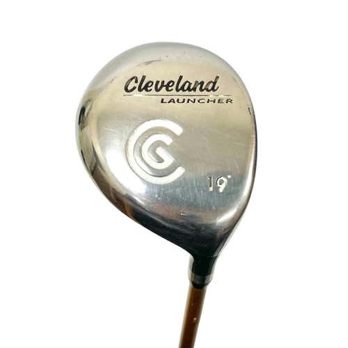 Used Cleveland Launcher Men's Right 19 Degree 5 Wood Stiff Flex Graphite Shaft