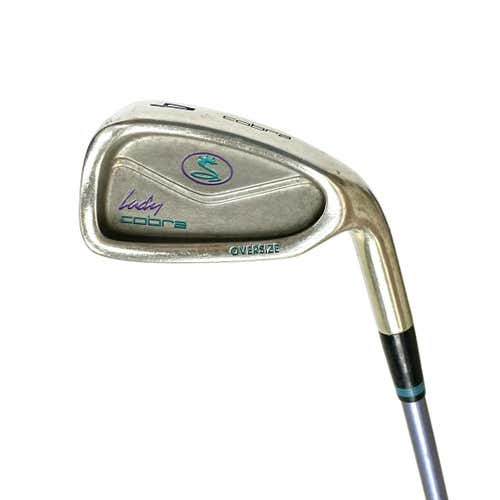 Used Cobra Lady Oversize Women's Right 4 Iron Ladies Flex Graphite Shaft