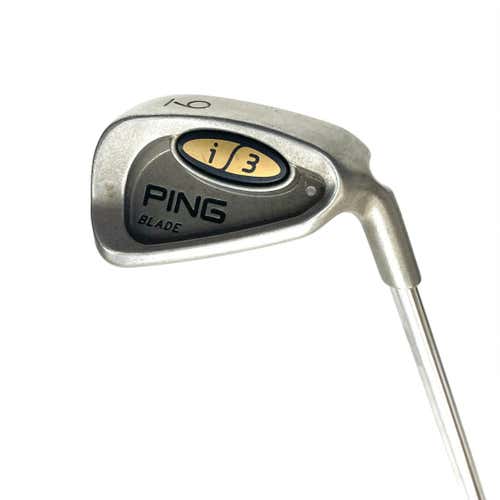 Used Ping I3 Blade Men's Right 9 Iron Stiff Flex Steel Shaft