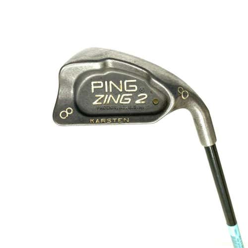 Used Ping Zing 2 Men's Right 8 Iron Regular Flex Graphite Shaft