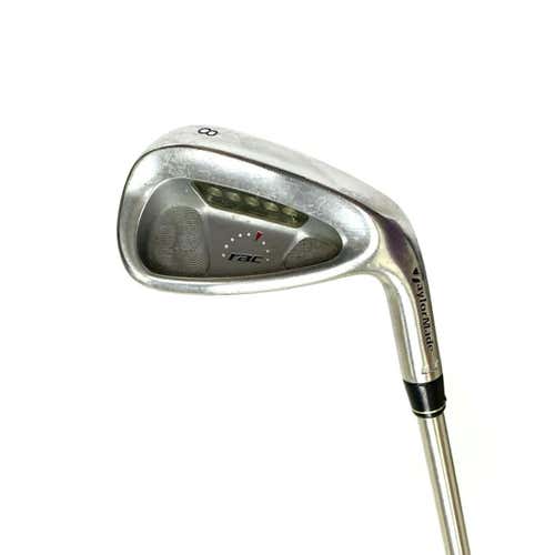 Used Taylormade Rac Men's Right 8 Iron Stiff Flex Steel Shaft