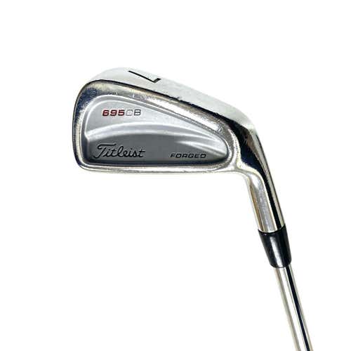 Used Titleist 695 Cb Forged Men's Right 7 Iron Stiff Flex Steel Shaft