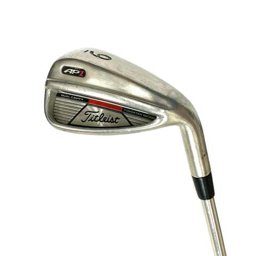 Used Titleist Ap1 Men's Right 9 Iron Regular Flex Steel Shaft