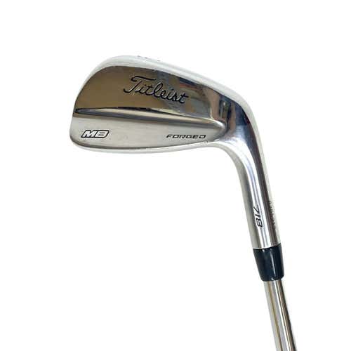 Used Titleist Mb 718 Forged Men's Right 9 Iron Extra Stiff Flex Steel Shaft