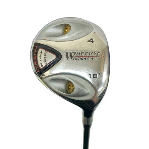 Used Warrior Extreme Weighting Mens Right 4 Wood Regular Flex Graphite Shaft