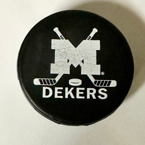 University of Michigan Wolverines Dekers NCAA Foam Hockey Puck