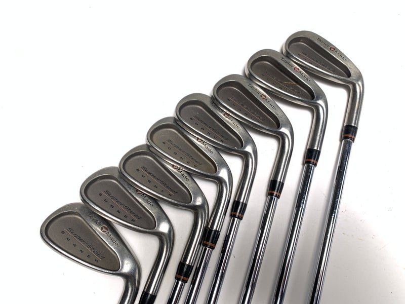 Taylormade Supersteel Iron Set 3-PW Precision Rifle R-80 Regular Steel Mens RH
