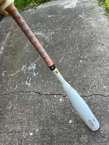 Used Kid Pitch (9YO-13YO) Rawlings Icon Bat USSSA Certified (-10) Composite 20 oz 30"