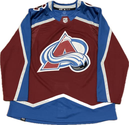 Colorado Avalanche Blank Adidas NHL Hockey Jersey Size 52