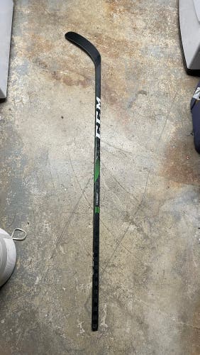 Used Senior CCM Right Handed Mid Pattern Pro Stock RibCor Trigger 4 Pro Hockey Stick