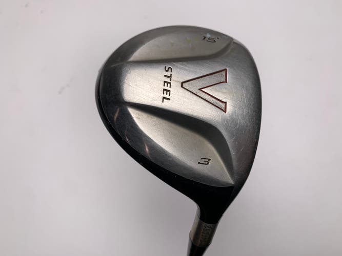 Taylormade V Steel 3 Fairway Wood 15* Harrison Boron Tour Regular Graphite RH